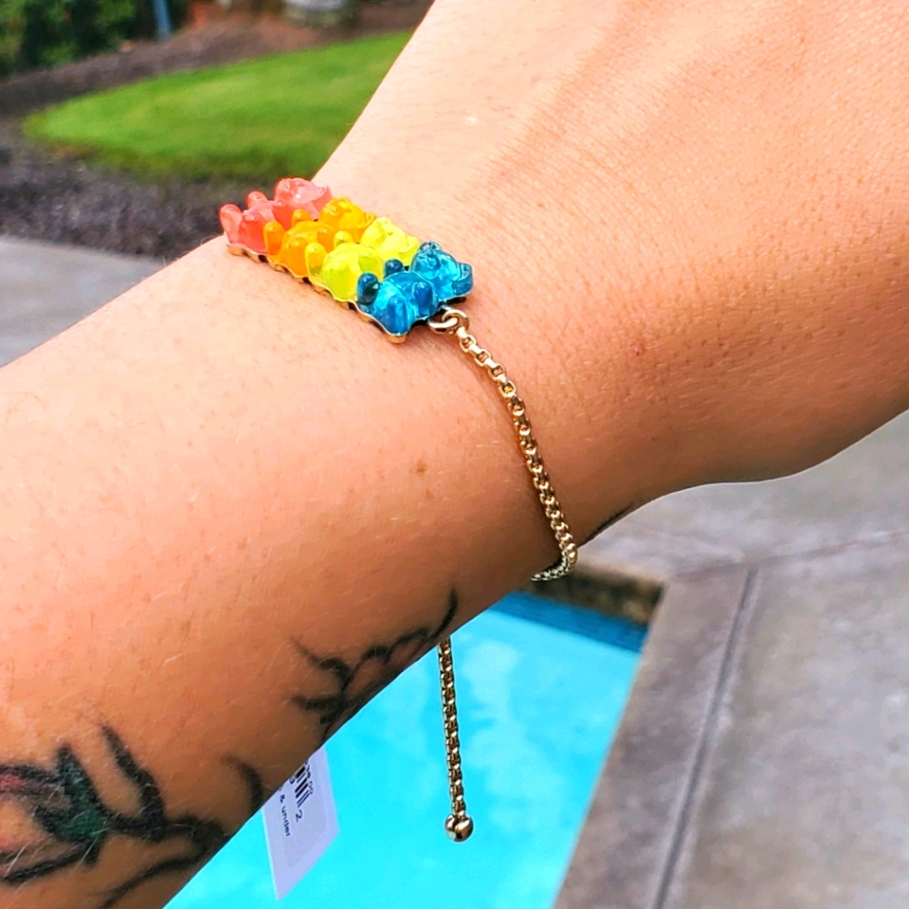 NWT Betsey Johnson Gummy Bear Bracelet - Picture 13 of 17